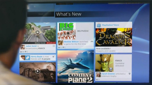 PlayStation 4 User Interface 575x341