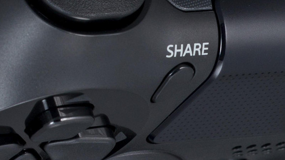 PS4 Share Button